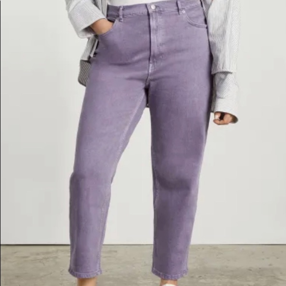The way-high Jean-purple